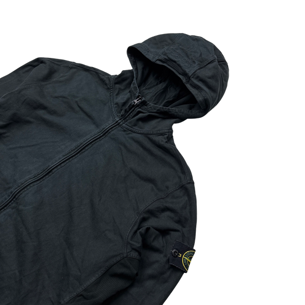 Stone Island 40th Anni Cotton Zipped Hoodie - XXL