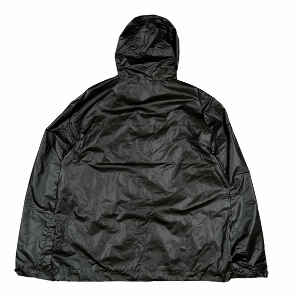 Lyle&Scott Khaki Hooded Heat Reactive Nylon Windbreaker - Large