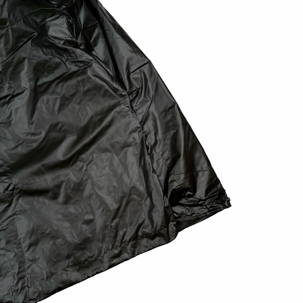 Lyle&Scott Khaki Hooded Heat Reactive Nylon Windbreaker - Large
