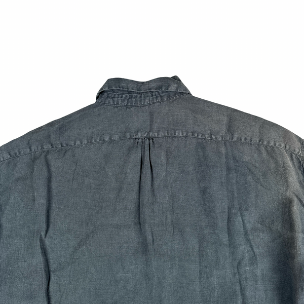 Stone Island Marina 1993 Button up Polo T Shirt - Medium