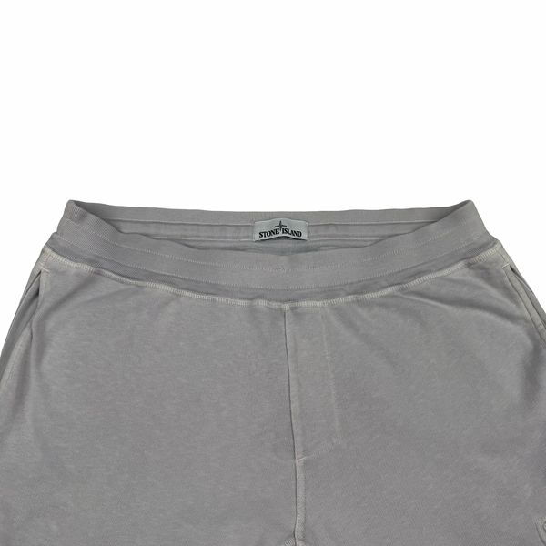 Stone Island 2016 Silver Grey Cotton Joggers - Large