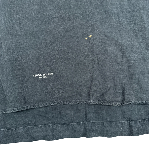 Stone Island Marina 1993 Button up Polo T Shirt - Medium