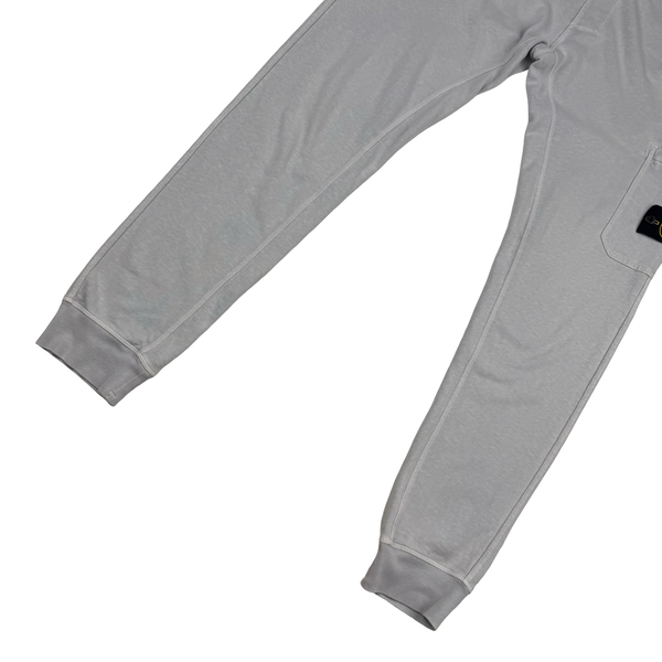 Stone Island 2016 Silver Grey Cotton Joggers - Large