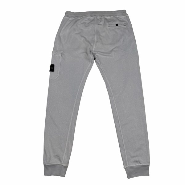 Stone Island 2016 Silver Grey Cotton Joggers - Large