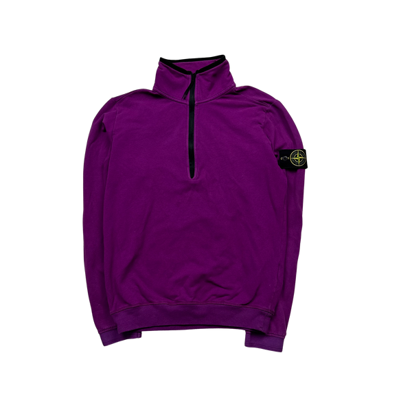 Stone Island 2018 Magenta Pullover Jumper - Small