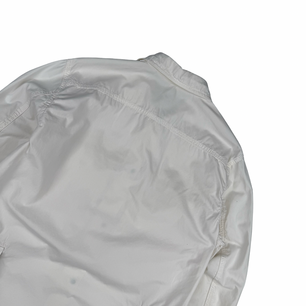 Stone Island 2016 Ivory Cotton Overshirt - Medium
