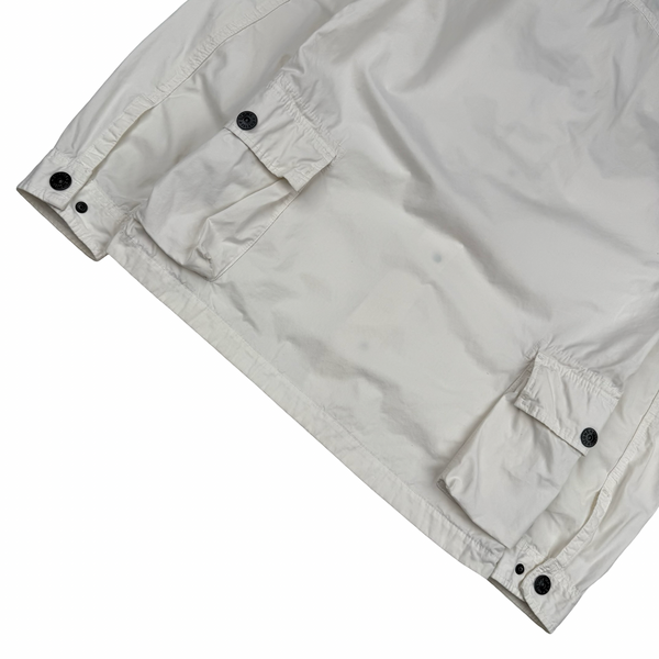 Stone Island 2016 Ivory Cotton Overshirt - Medium