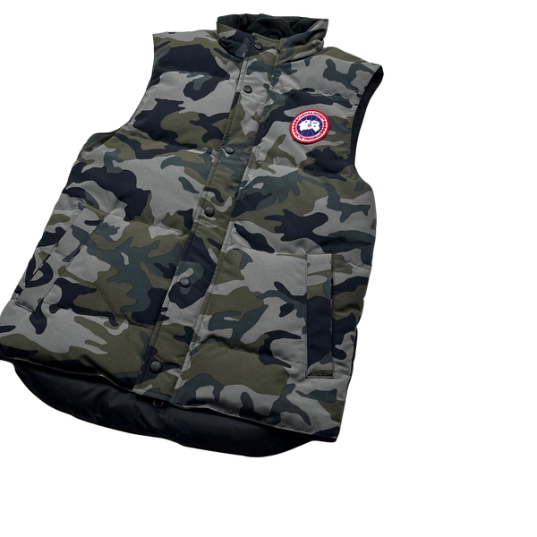 Canada Goose Woodland Camo Freestyle Gilet Vest - Small