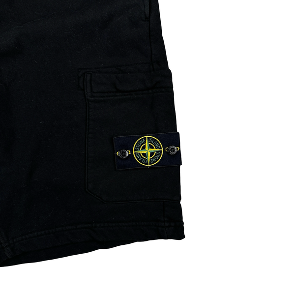 Stone Island 2020 Black Cotton Shorts - XL