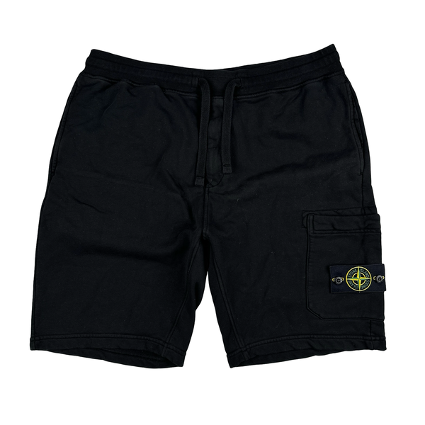 Stone Island 2020 Black Cotton Shorts - XL