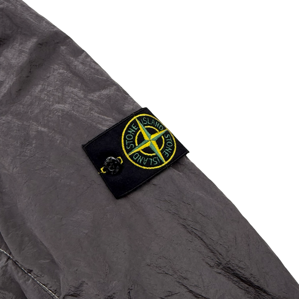 Stone Island 2010 Silver Grey Nylon Metal Jacket - XXL