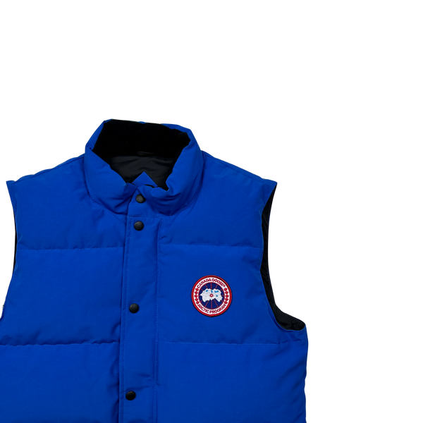 Canada goose blue body warmer sales