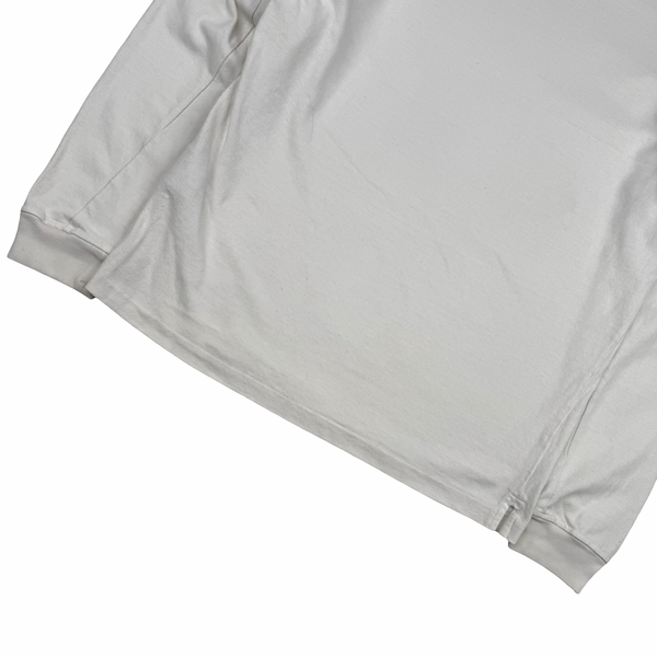 Stone Island 2018 White Cotton Crew Neck Jumper - Large