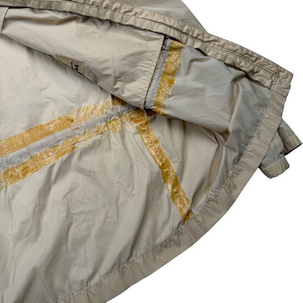 Prada Beige Nylon Red Tab Jacket - XS (44)