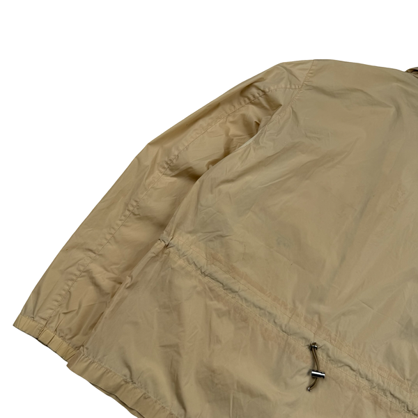 Prada Beige Nylon Red Tab Jacket - XS (44)