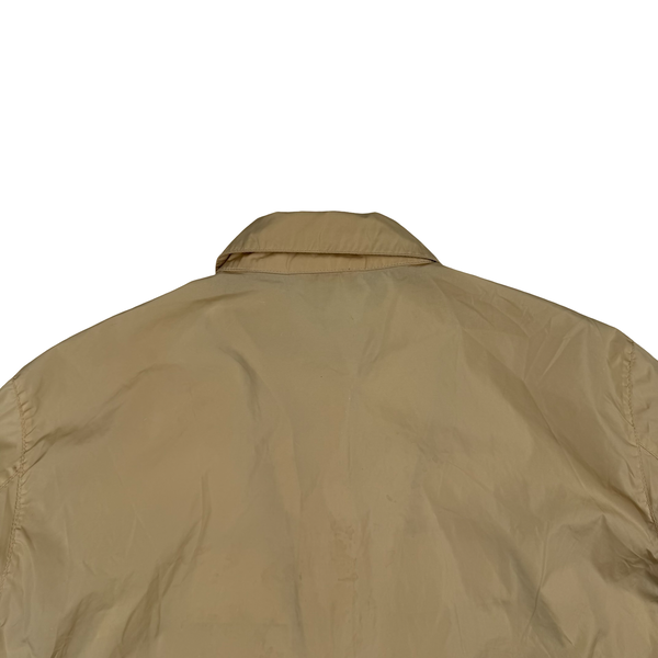 Prada Beige Nylon Red Tab Jacket - XS (44)