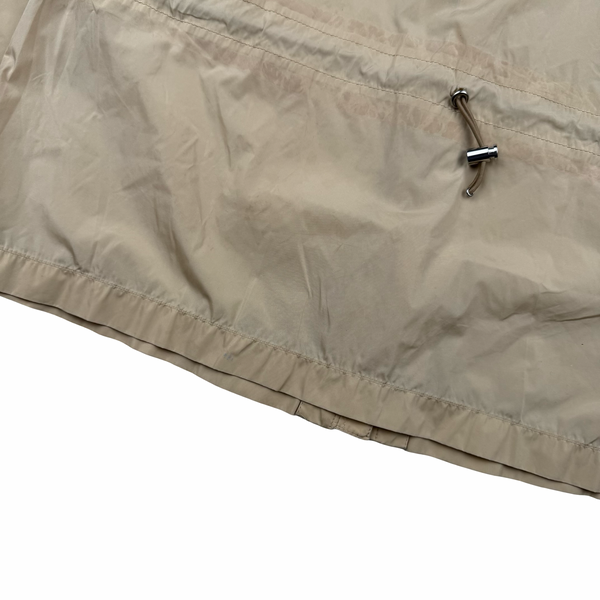 Prada Beige Nylon Red Tab Jacket - XS (44)