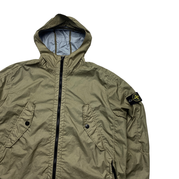 Stone Island Beige Membrana 3L TC Hooded Jacket - XXL – Mat's Island