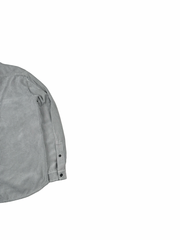 Stone Island 2018 Grey Cotton Corduroy Overshirt - Small