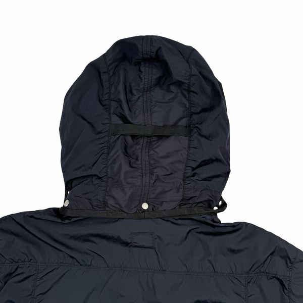 CP Company 2009 Navy Nylon Hooded Goggle Jacket - XXL