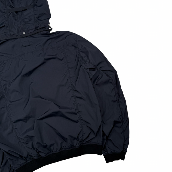 CP Company 2009 Navy Nylon Hooded Goggle Jacket - XXL