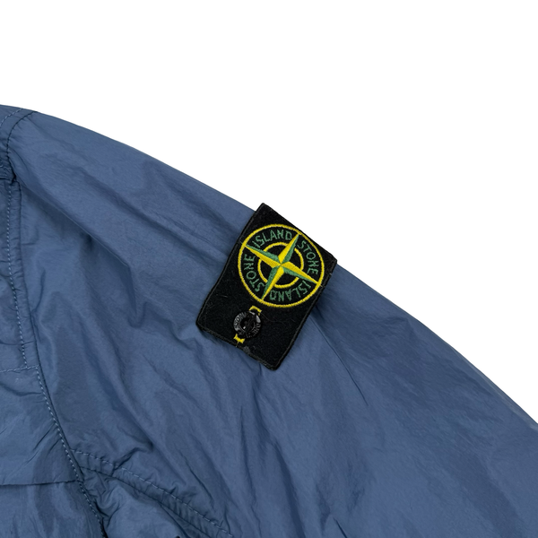 Stone Island 2024 Blue Crinkle Reps R-NY Jacket - Small