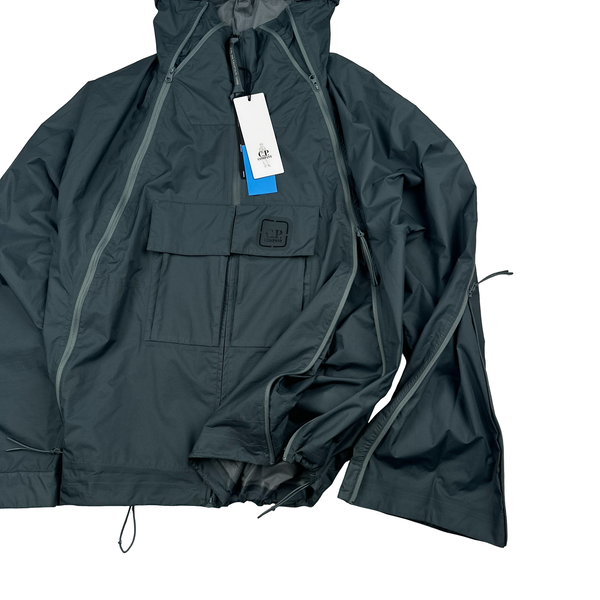 CP Company Metropolis Lightweight Pertex Multi Zip Jacket - Medium