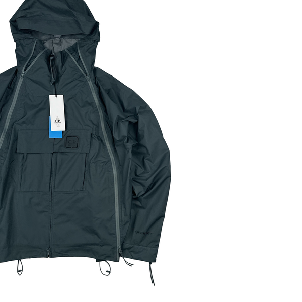 CP Company Metropolis Lightweight Pertex Multi Zip Jacket - Medium