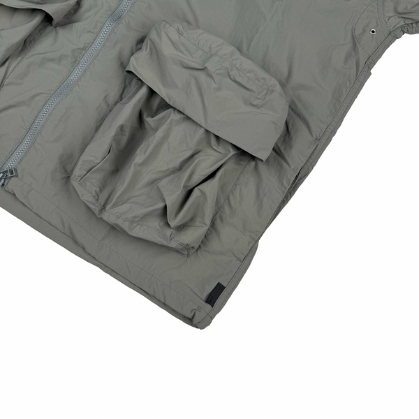 Snow Peak Pale Khaki Green Parka Jacket - Large