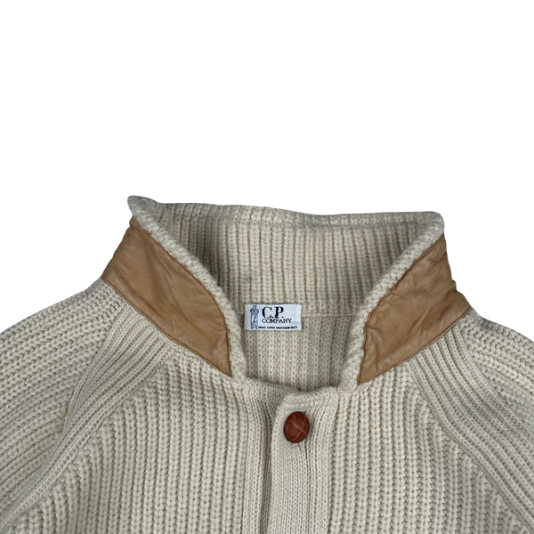 CP Company 1889 Ideas From Masimo Osti Buttoned Knit Jumper - Large