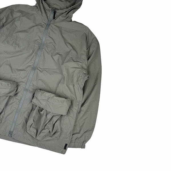 Snow Peak Pale Khaki Green Parka Jacket - Large