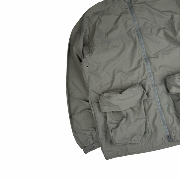 Snow Peak Pale Khaki Green Parka Jacket - Large