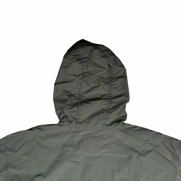 Snow Peak Pale Khaki Green Parka Jacket - Large