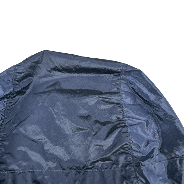 Stone Island 2009 Navy Nylon Metal Shimmer Zipped Jacket - XXL