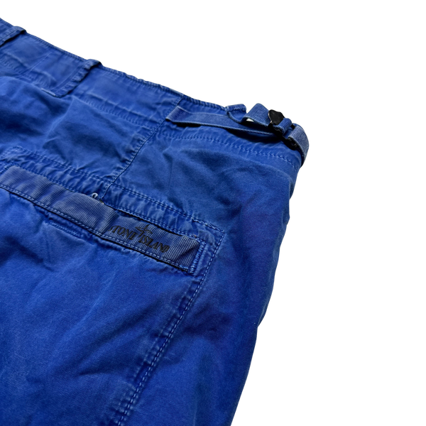 Stone Island 2015 Blue Slim Fit Shorts - 32"