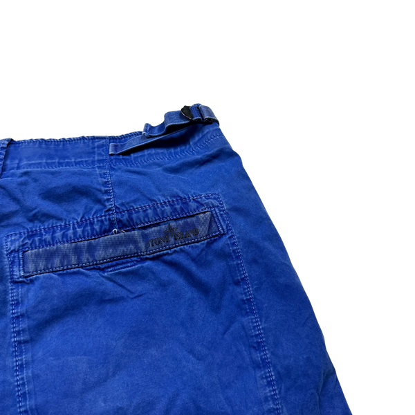 Stone Island 2015 Blue Slim Fit Shorts - 32"
