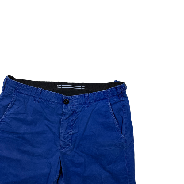 Stone Island 2015 Blue Slim Fit Shorts - 32"