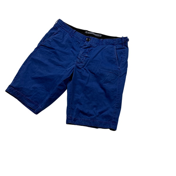 Stone Island 2015 Blue Slim Fit Shorts - 32"