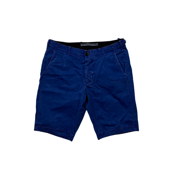 Stone Island 2015 Blue Slim Fit Shorts - 32"