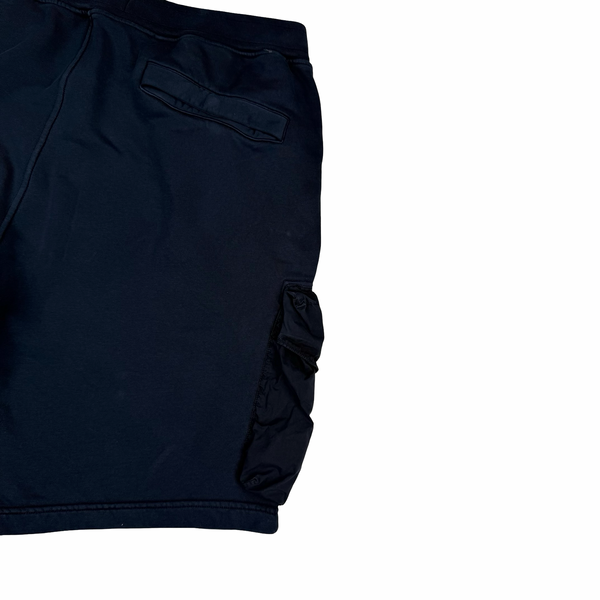 Stone Island 2022 Navy Blue Cotton Cargo Shorts- XL