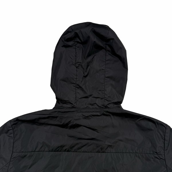 Prada Black Nylon Black Tab Hooded Jacket - XXL