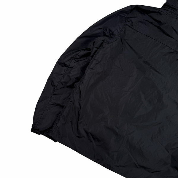 Prada Black Nylon Black Tab Hooded Jacket - XXL