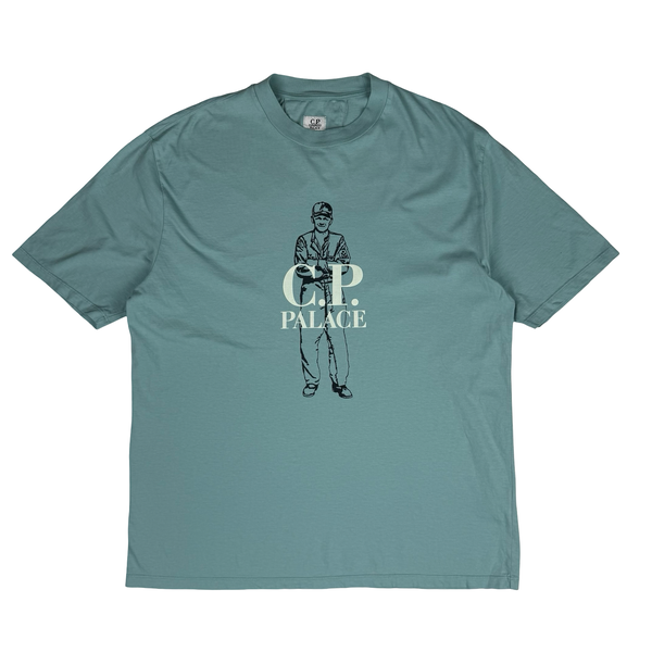 CP Company X Palace Light Blue Graphic Chester Perry - XL