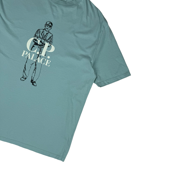 CP Company X Palace Light Blue Graphic Chester Perry - XL