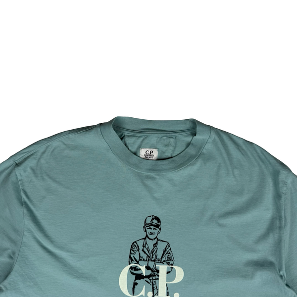 CP Company X Palace Light Blue Graphic Chester Perry - XL