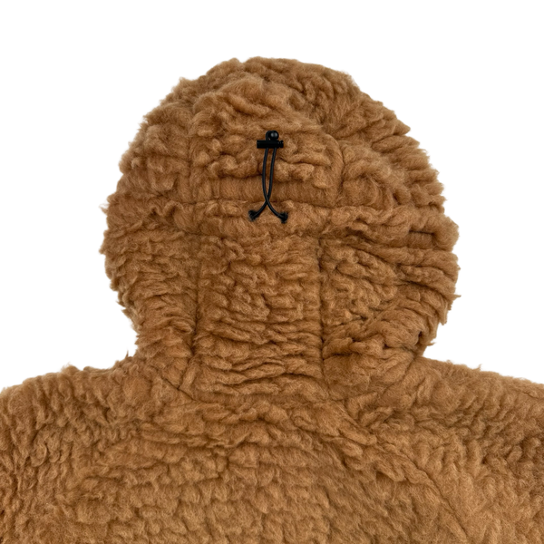 ROA Olive Tan Heavy Furry Jacket - Medium