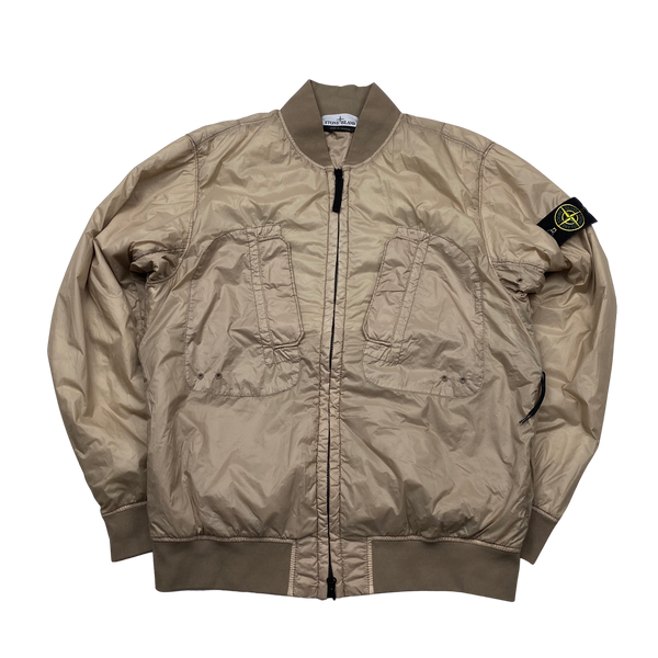 Stone Island 2023 Garment Dyed Micro Yarn Primaloft Down Jacket - Large