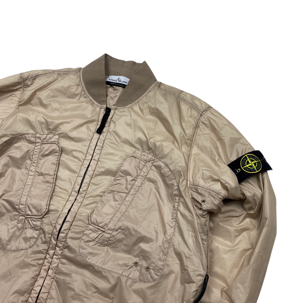 Stone Island 2023 Garment Dyed Micro Yarn Primaloft Down Jacket - Large