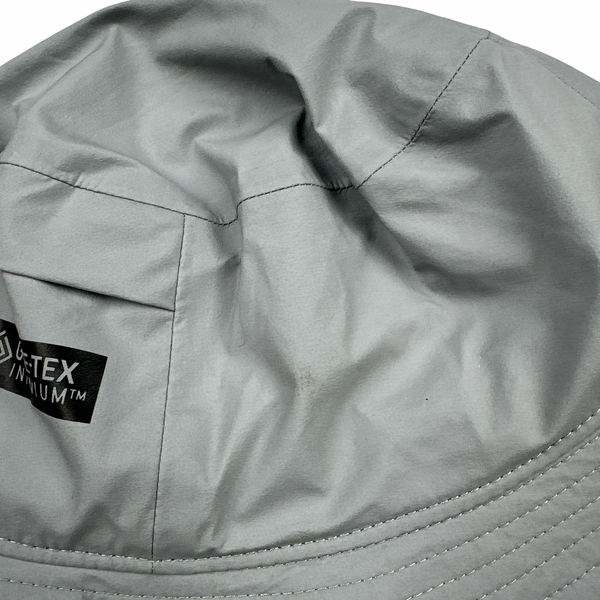 CP Company Grey Gortex Quantum Metropolis Series Bucket Hat - Large