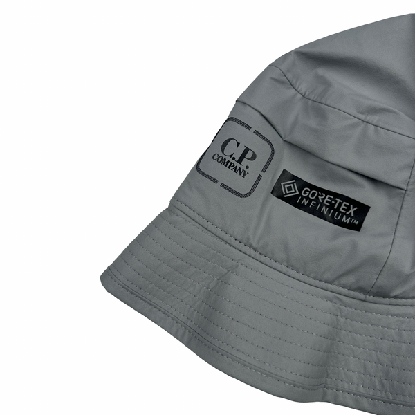 CP Company Grey Gortex Quantum Metropolis Series Bucket Hat - Large